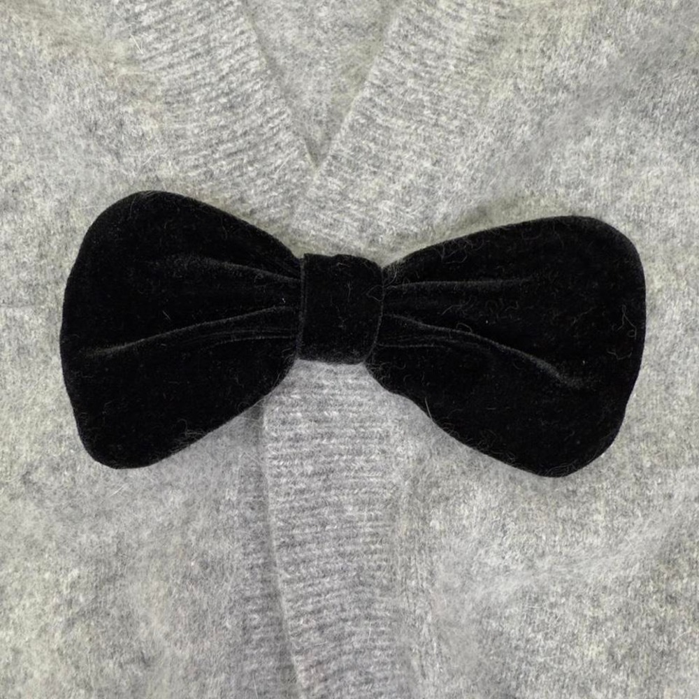 Marc Jacobs Angora Bow Cardigan, angora & Lambswool blend, - Picture 3 of 8